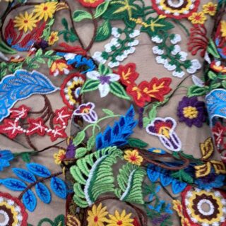 Сітка вишита "Квітковий Феєрверк"